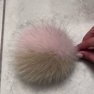 FENDI Fur PomPom Bag Charm NEVER USED!